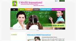 Desktop Screenshot of imassinternational.com