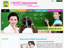 Tablet Screenshot of imassinternational.com